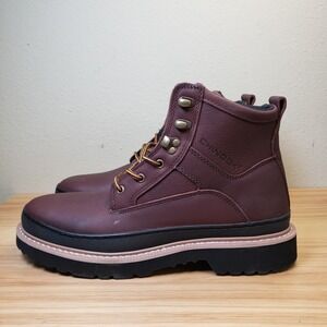 Chinook Mens Size 13 Workhorse II Leather Work Boots Brown Electrical Hazard NEW